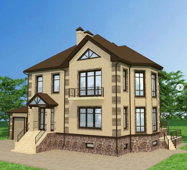 Проект индивидуального частного дома