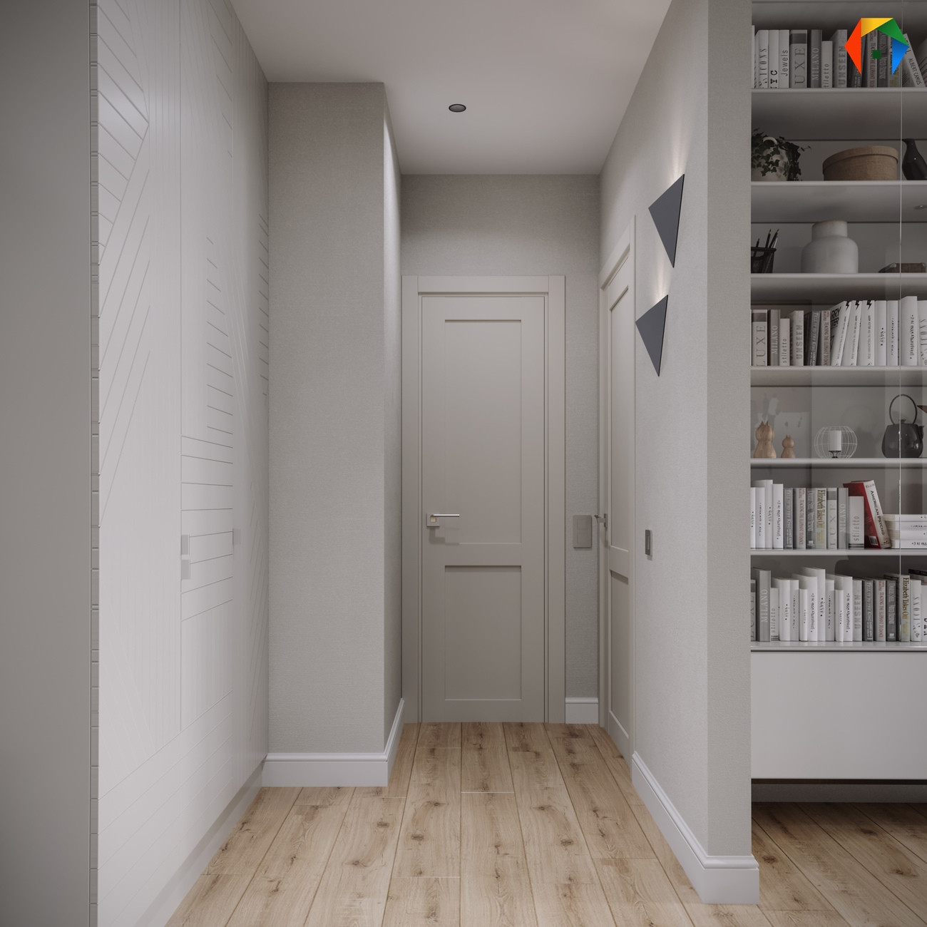 Москвичка. Дизайн для квартиры с солнечной прихожей