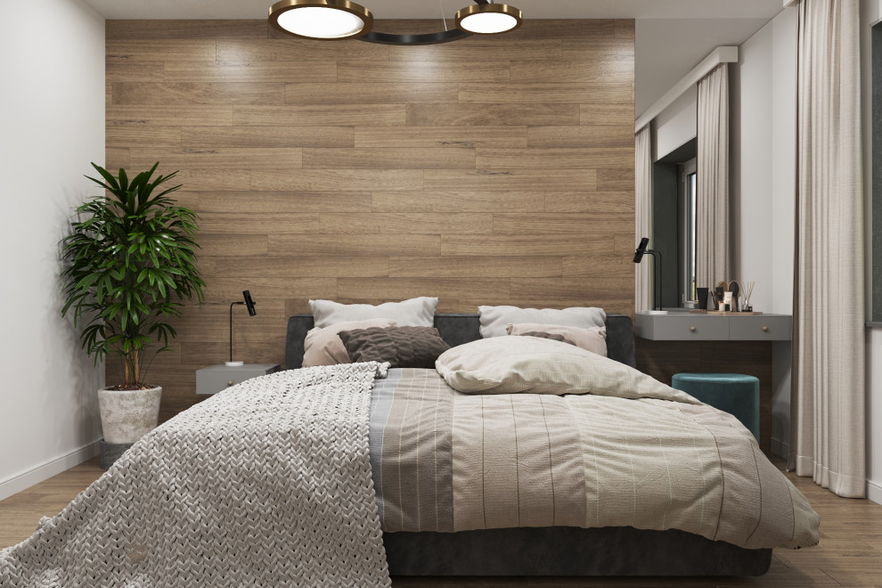 Проект спальни в современном стиле