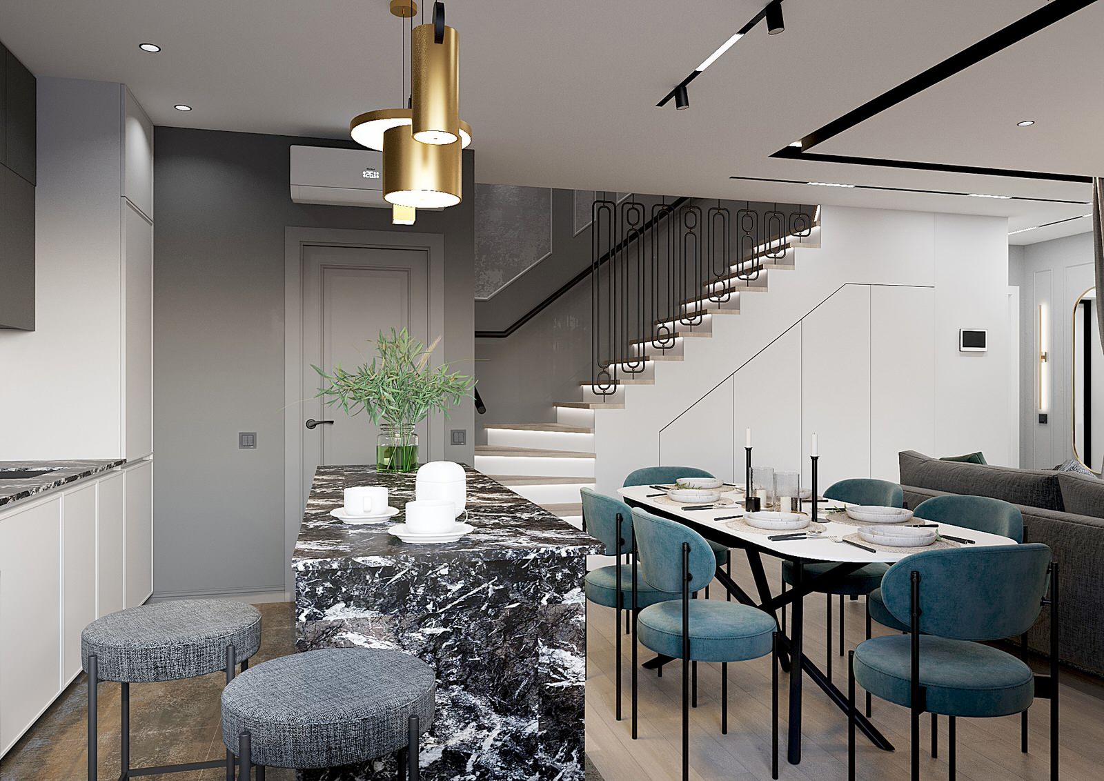 Шикарная квартира в 2 уровня