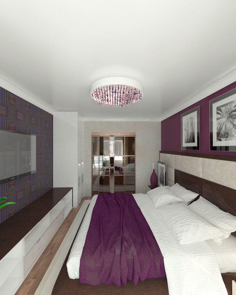 Сиреневая спальня