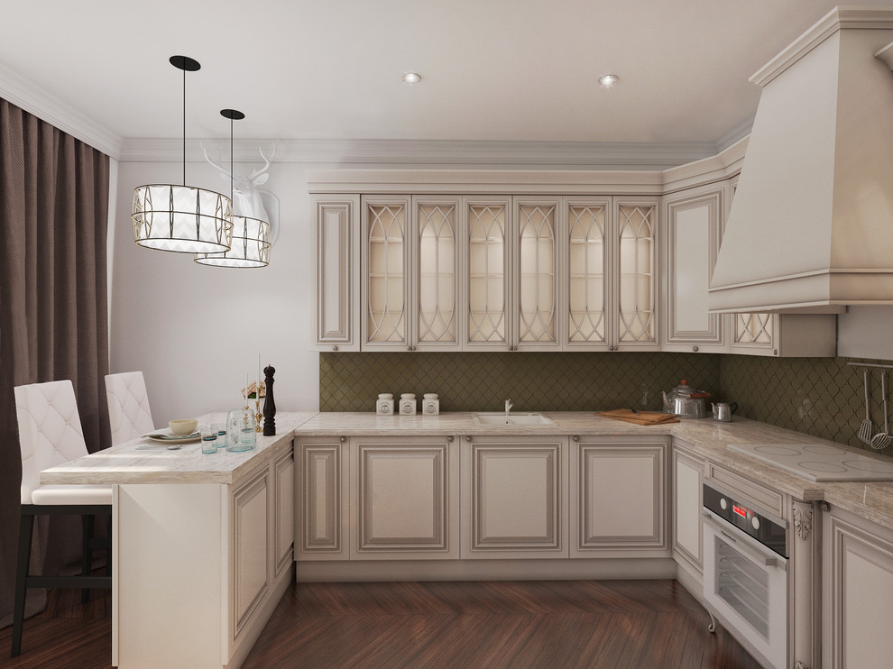 Проект 3-х комн. квартиры для семьи с двумя детьми. Стиль - легкая классика