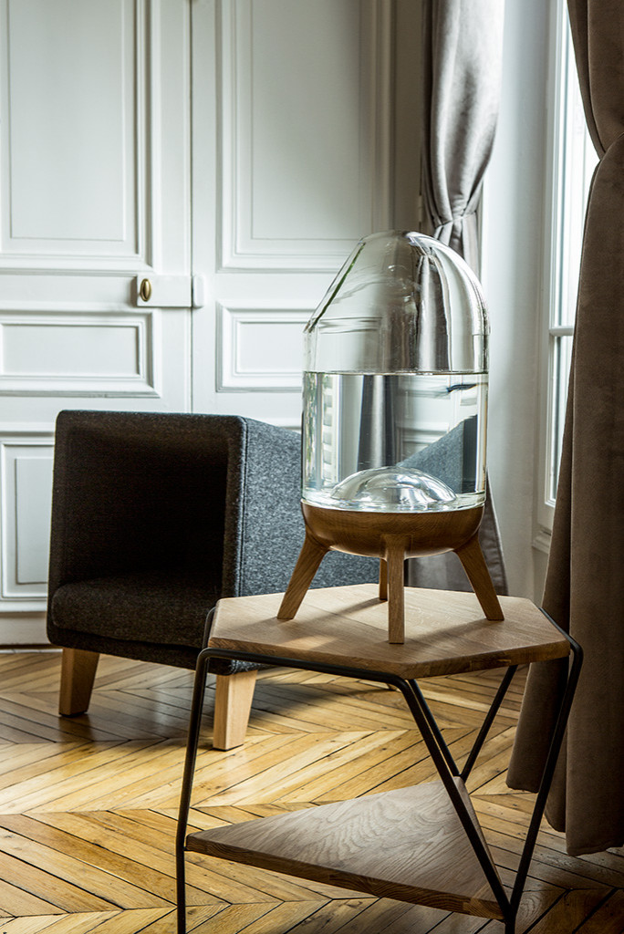 Houzz Франция: Квартира дизайнера, переделанная в домашнюю галерею