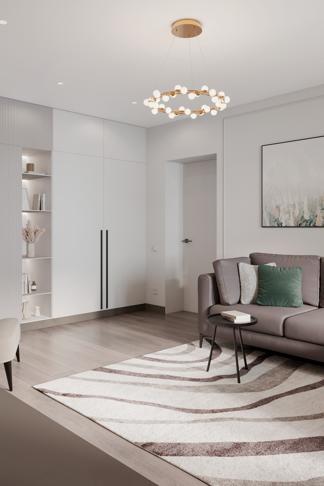 Светлый интерьер