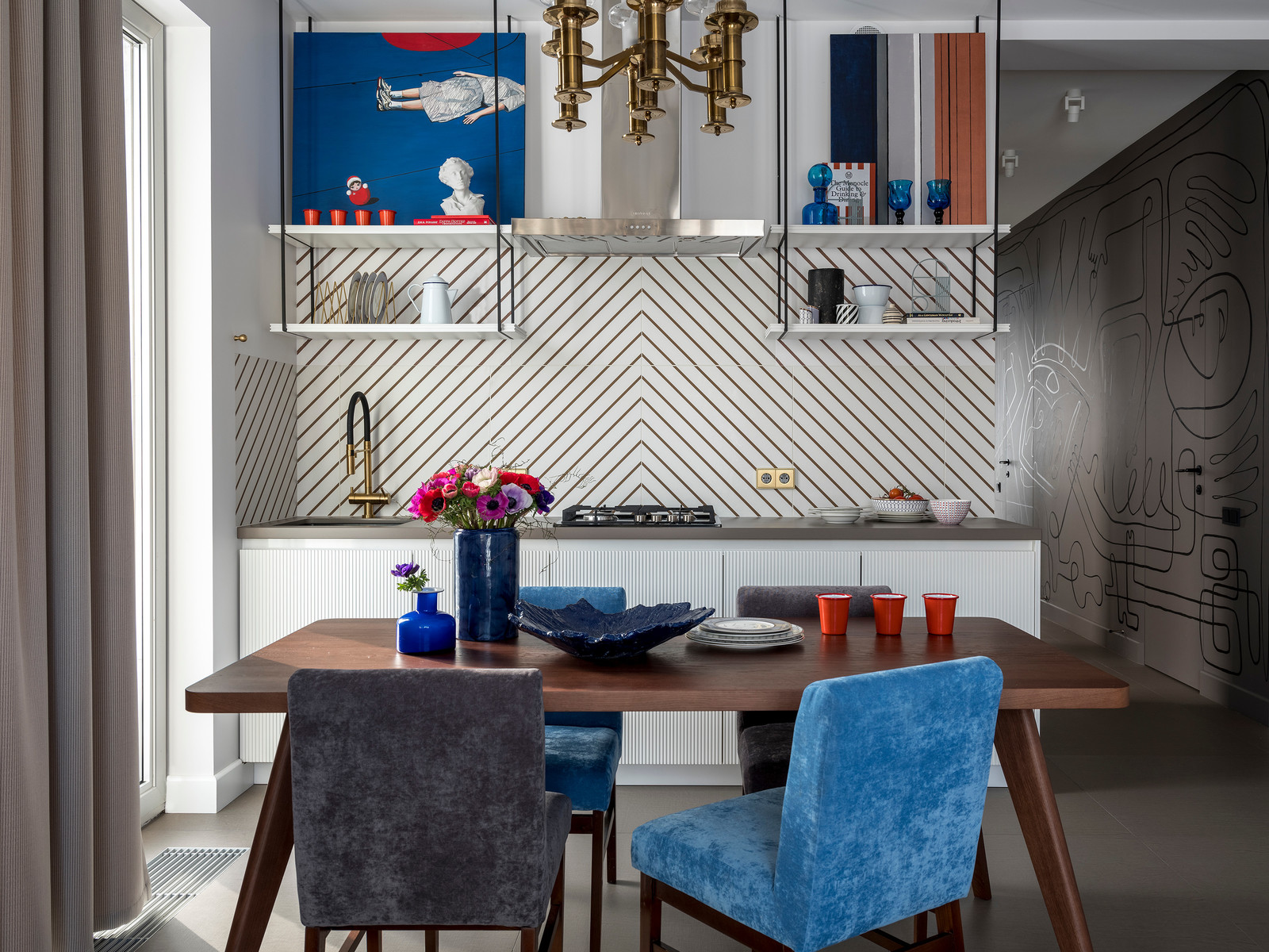 Таунхаус для семьи с двумя детьми, 86 м2