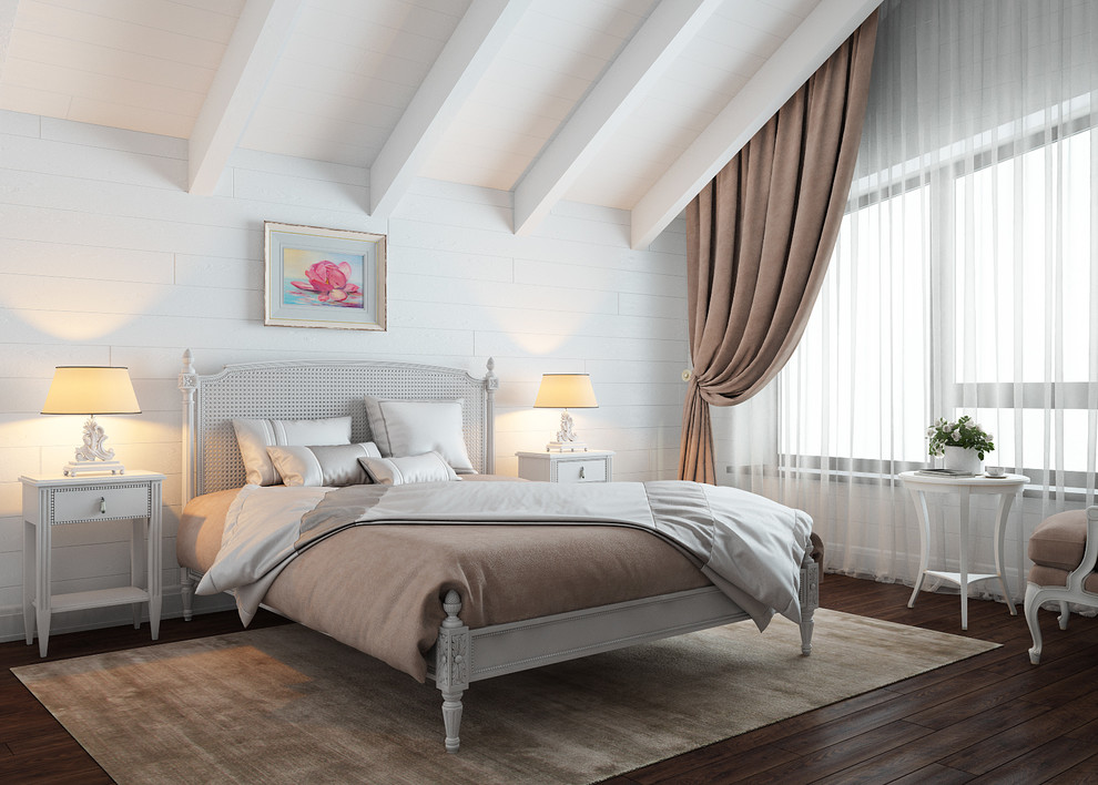 Обложка проекта: Спальня в загородном доме