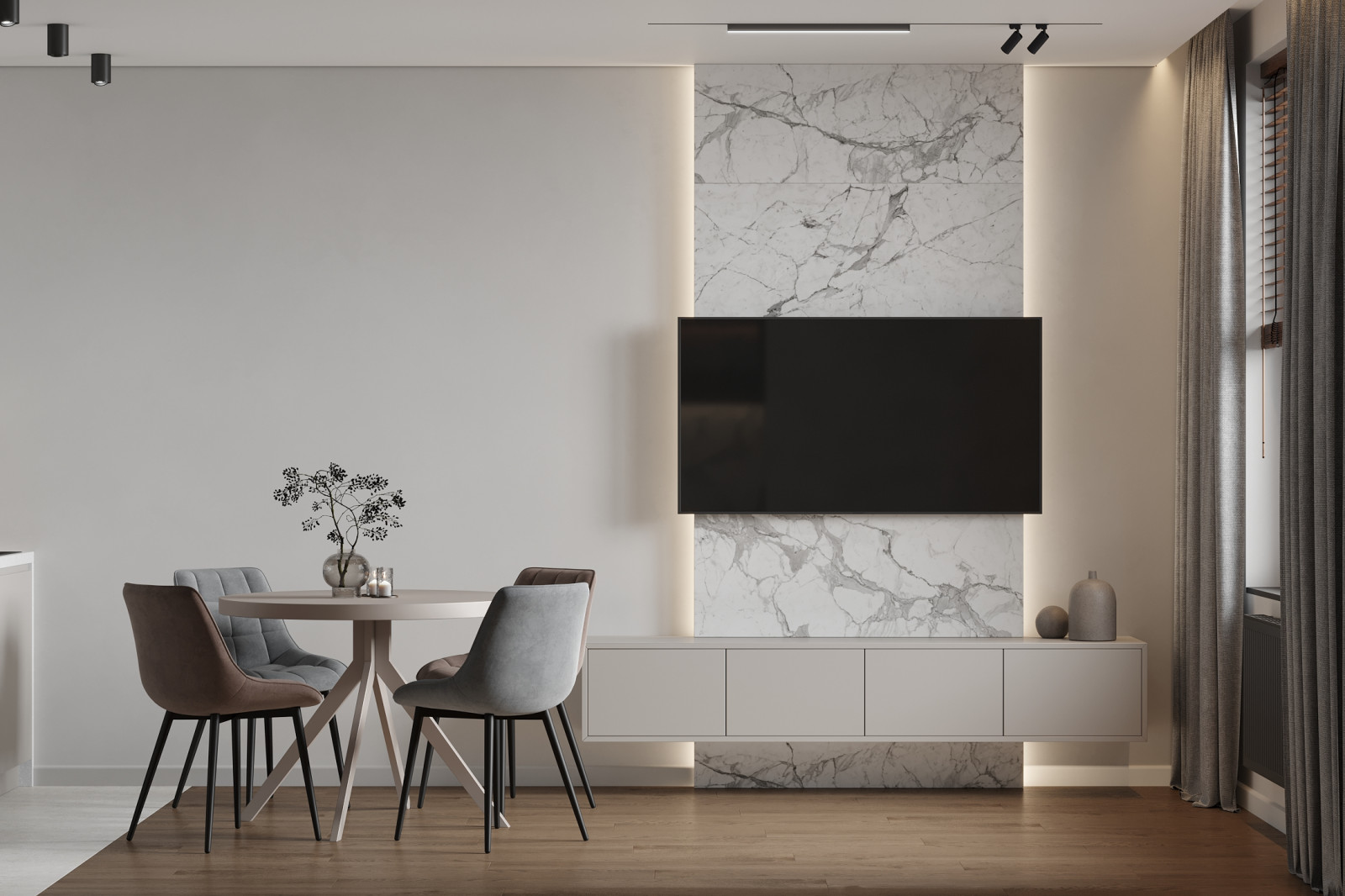 Двухкомнатная квартира