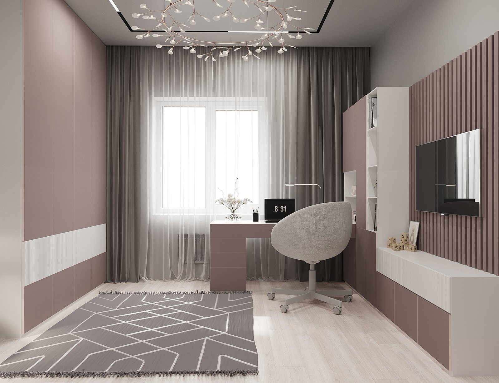 Детская комната для девочки