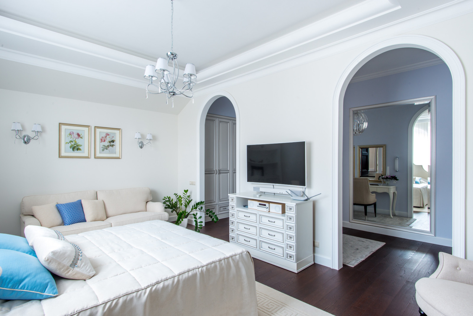 Дом в посёлке Ново-Луговая, дизайнер Аждар Атакишиев