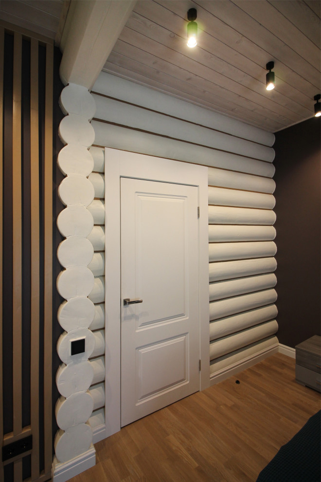 Срубовой коттедж 38 в п.Рощино, Ленинградская обл. Царство-Королевство