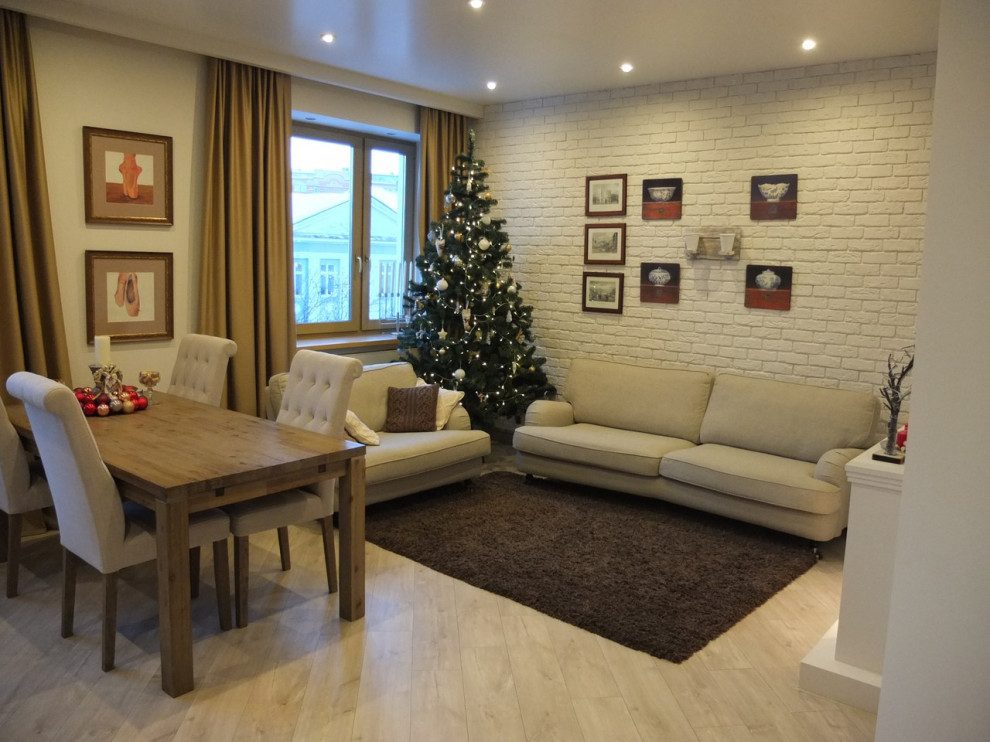 Реализация дизайн-проекта 3-х км кв 65 кв.м 2