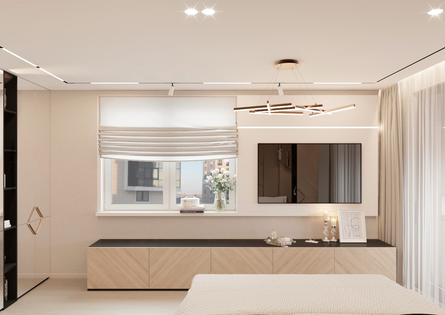 Дизайн интерьера квартиры 104 м.кв.