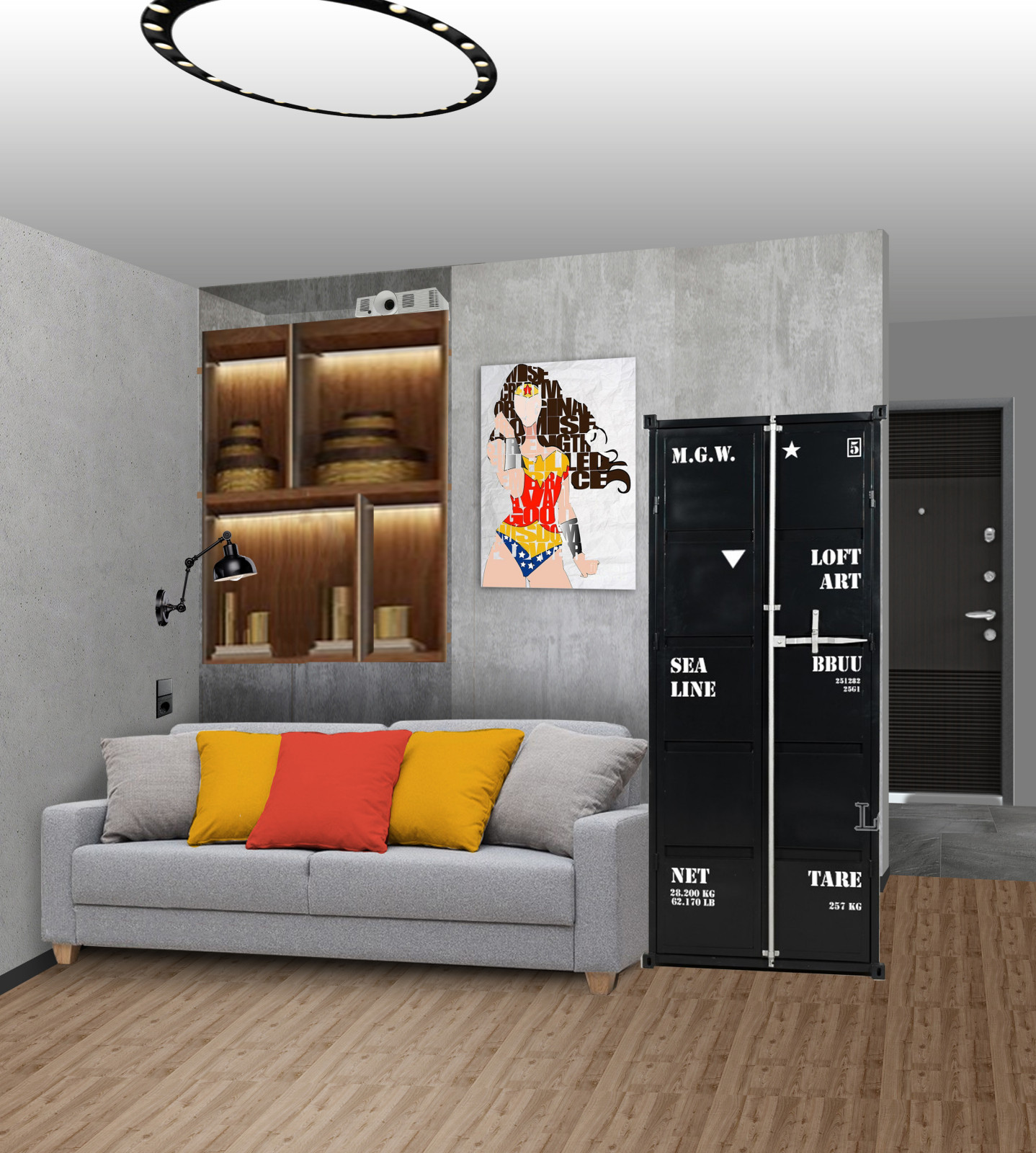 Студия для холостяка