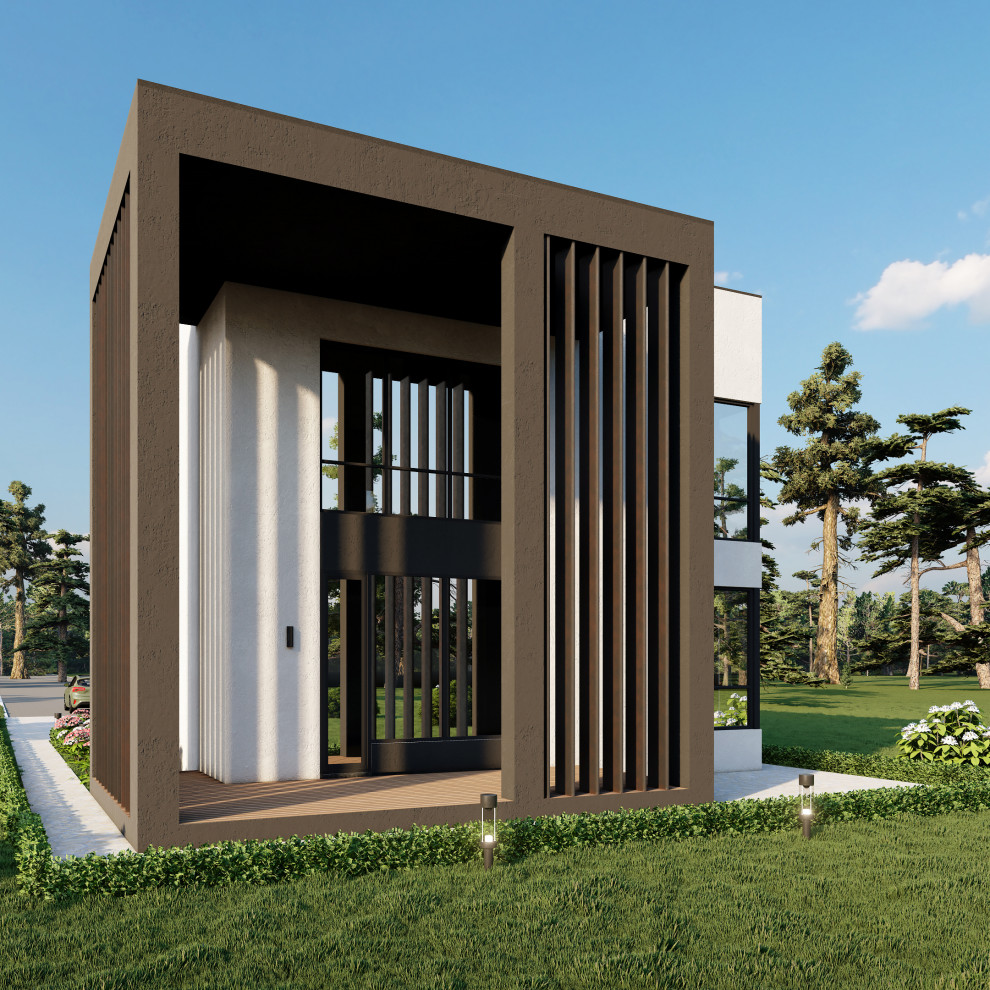 Обложка проекта: Визуализация загородного дома