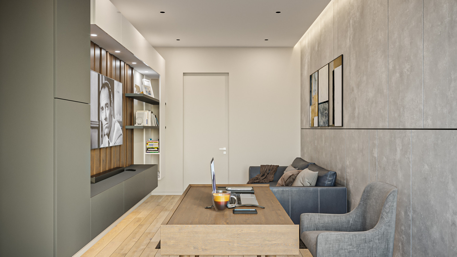 Дизайн интерьера индивидуального жилого дома. КП "Павлово"