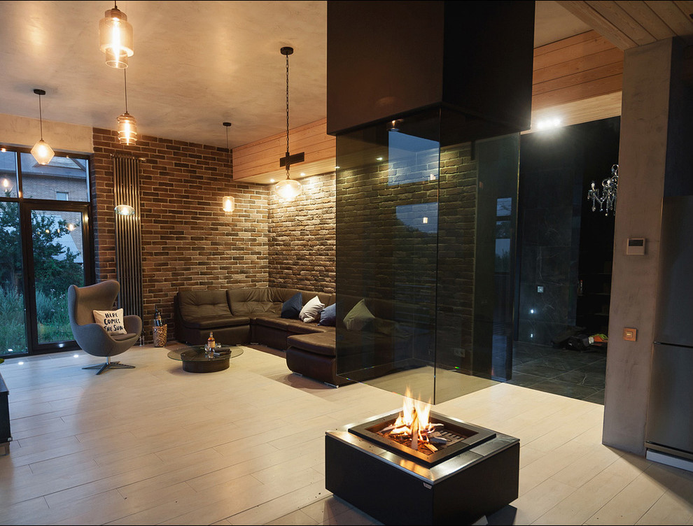 Загородный дом в стиле лофт