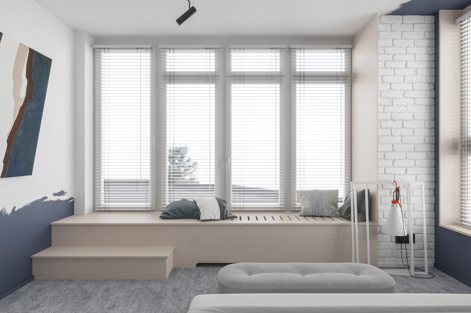 Двухуровневая квартира 128 м