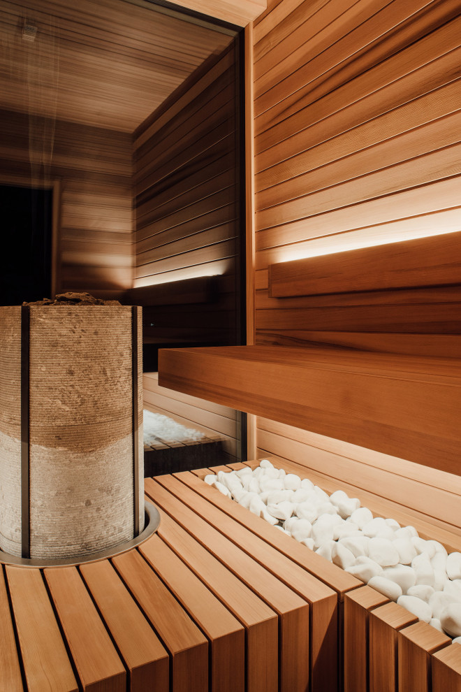 Сауна  в фахверке