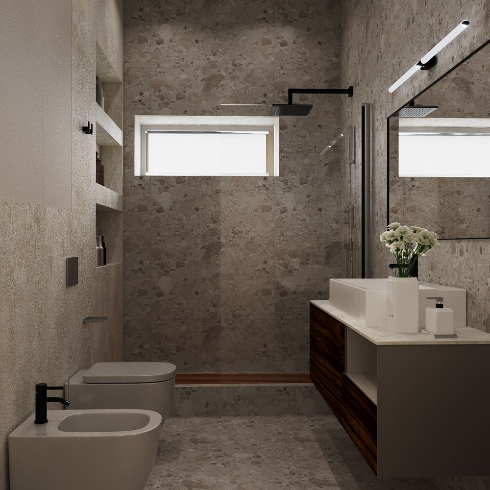 Санузел в современном стиле