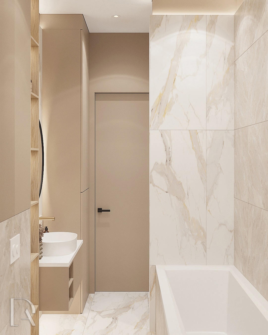 Санузел на 2 этаже 4,7 м2