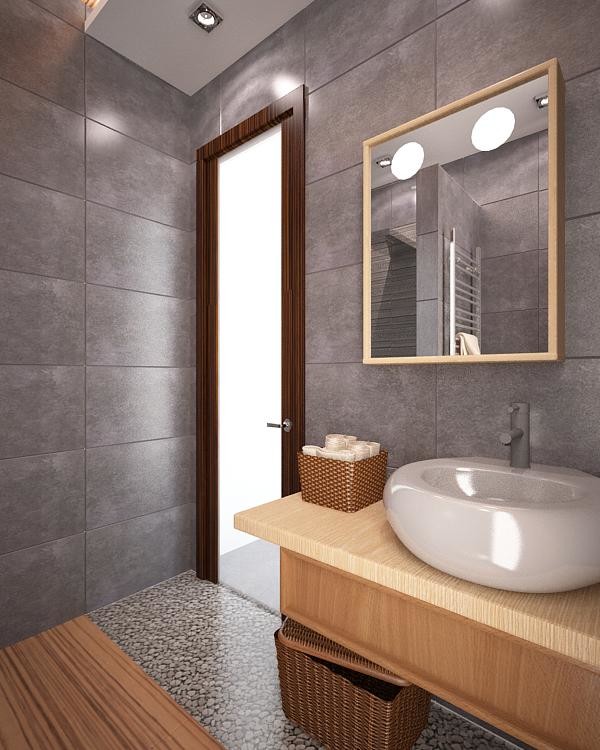 Санузел в эко-стиле