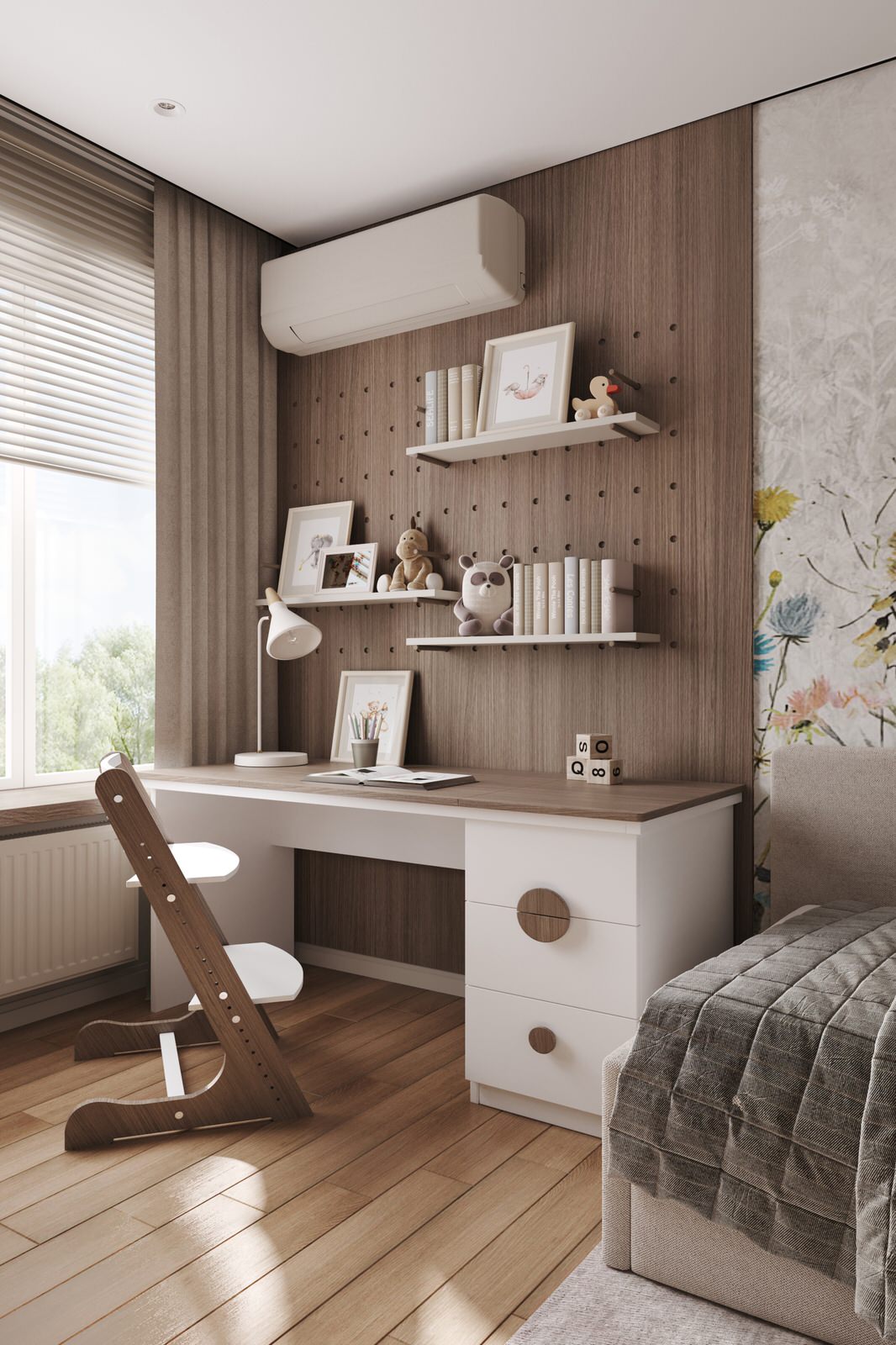 Дизайн детской спальни для девочки