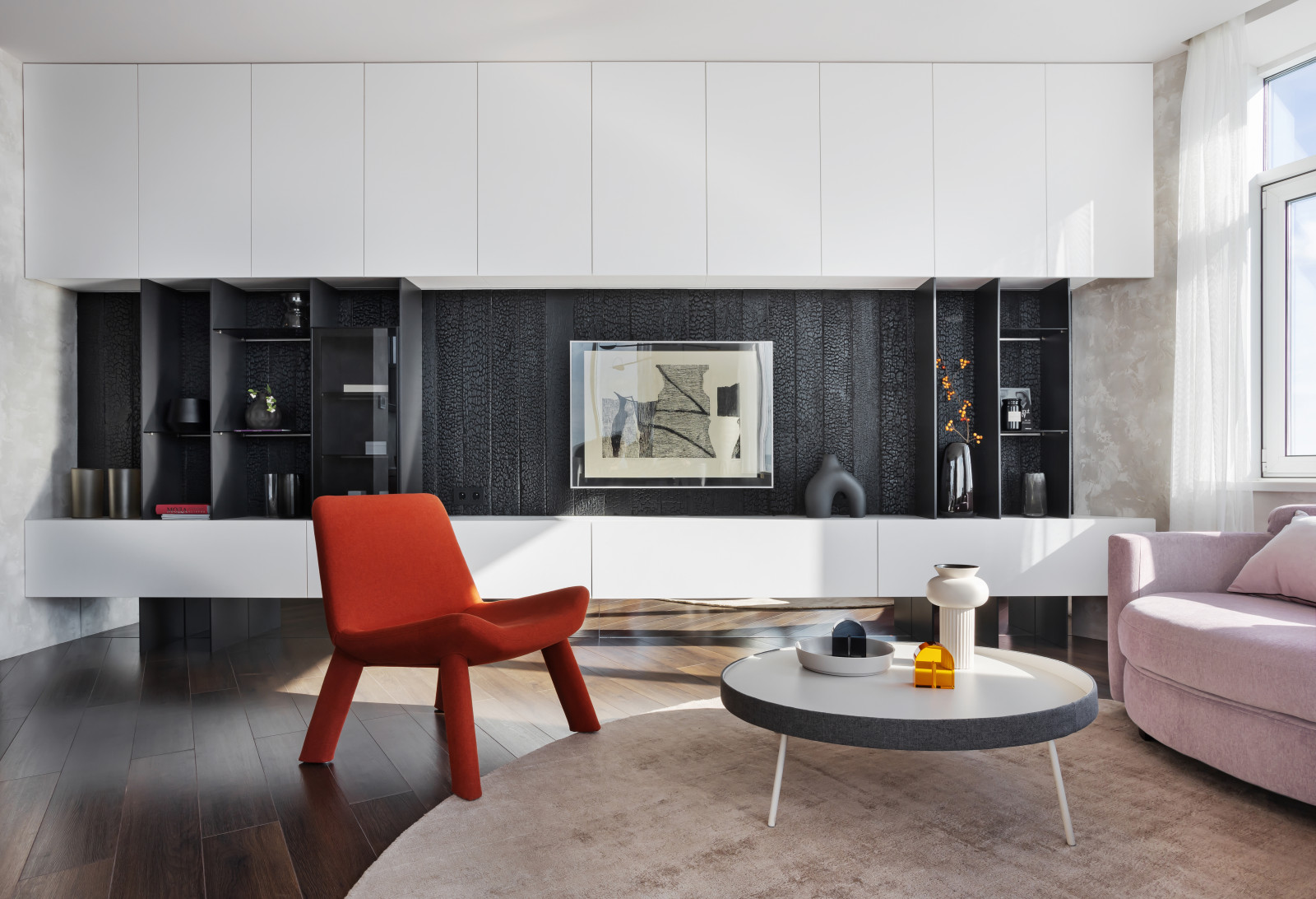 Houzz тур: Квартира с окнами в парк и индустриальной эстетикой