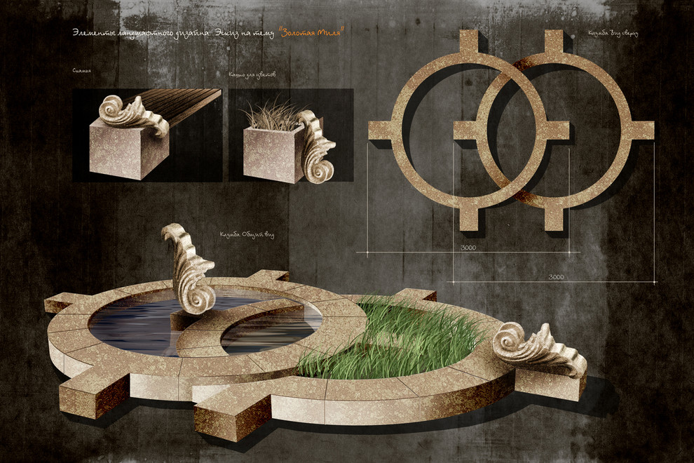 Малые архитектурные формы для парков и скверов