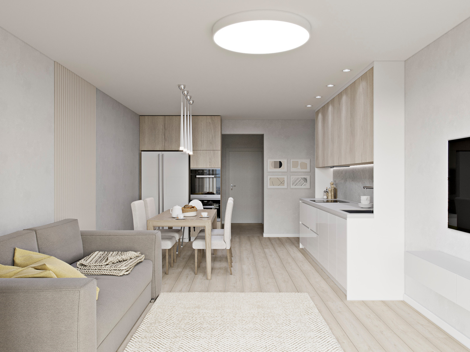 Проект квартиры с детским санузлом