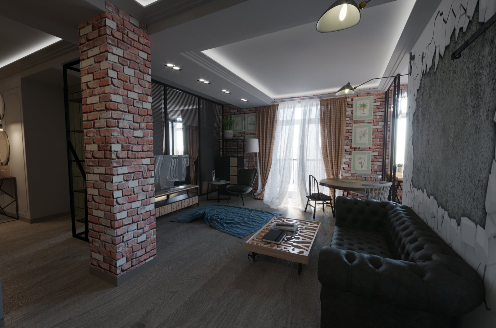 Интерьер реконструкция