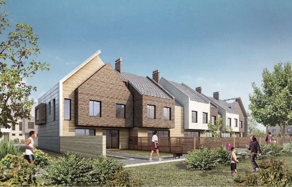 Проект таунхаусов в поселке Глухово