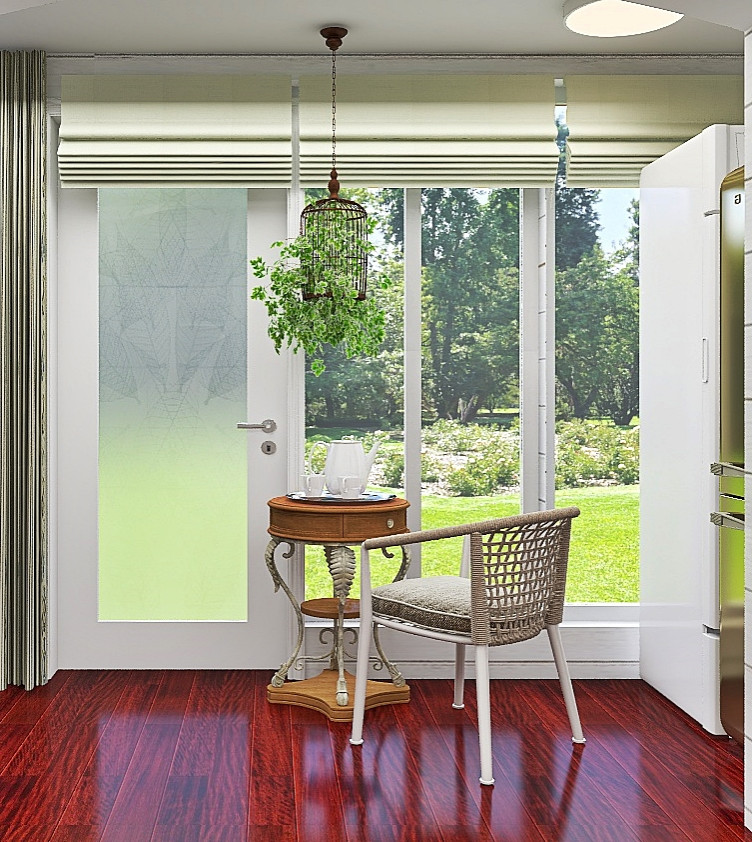 Прованс кухня-гостиная