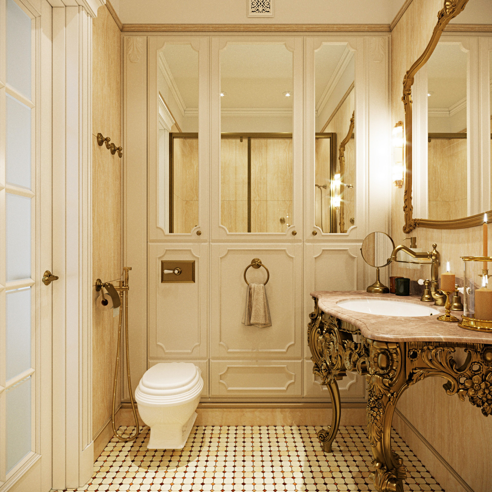 КВАРТИРА В КЛАССИЧЕСКОМ СТИЛЕ