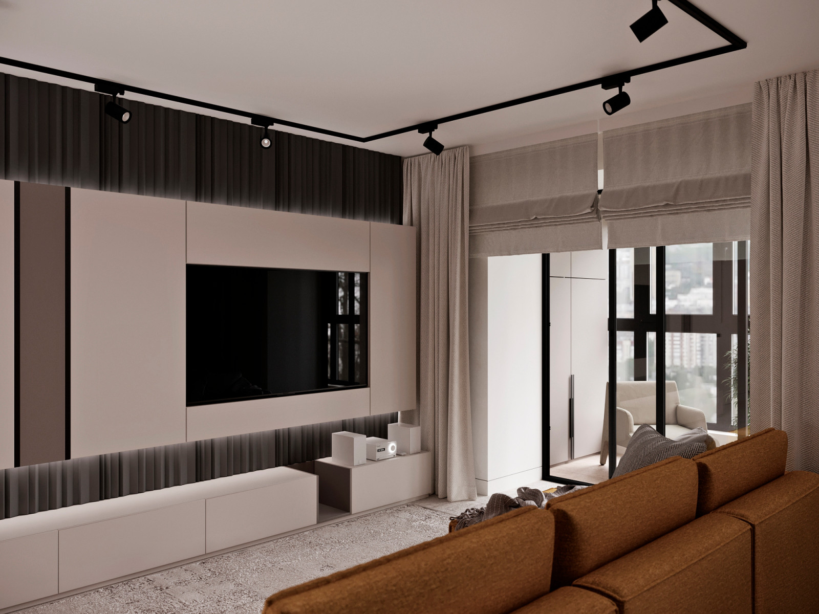 Проект 2-х комнатной квартиры