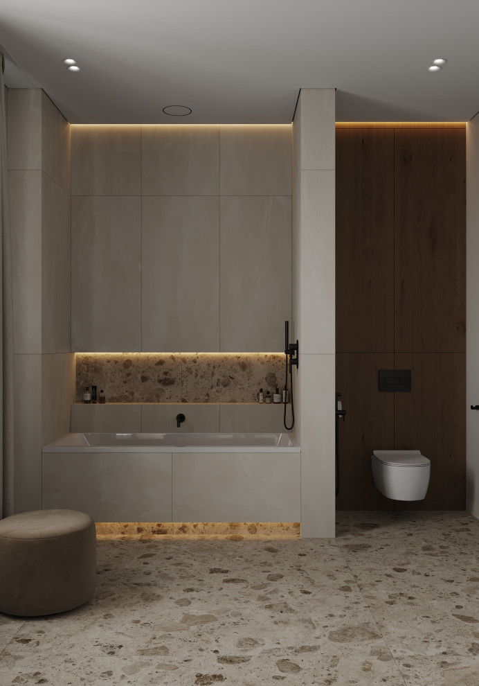 Санузлы (Частный дом в Малой Валяевке, Пензенская область)