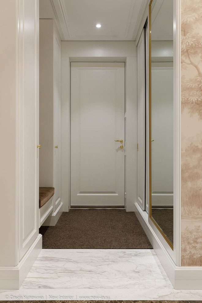 Обложка проекта: Квартира на Крестовском в стиле современная классика - 125 м²