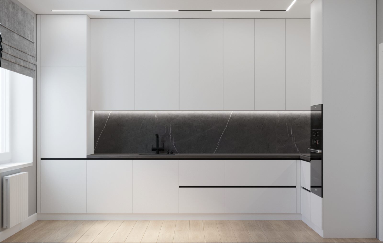 Трехкомнатная квартира в СПб, ЖК "Svetlana Park"