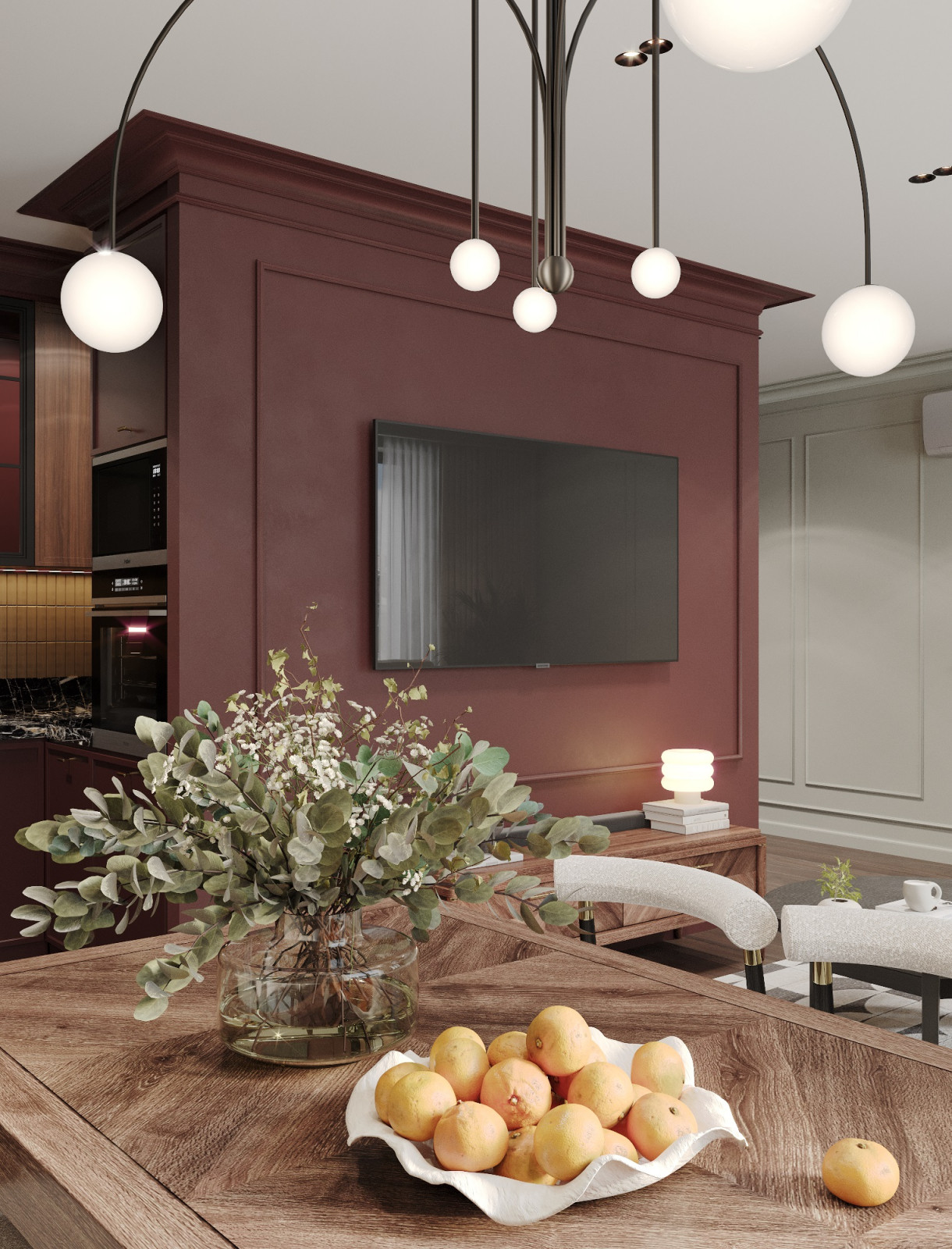 Дизайн проект Квартиры в ЖК "Крыловка парк"