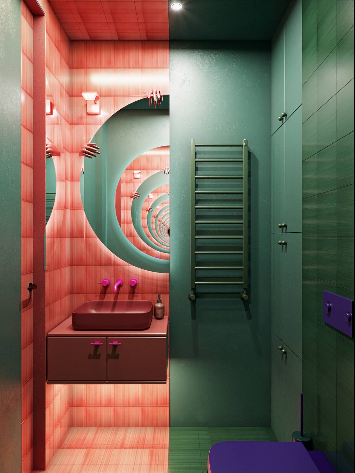 Санузел. Квартира на Таганке