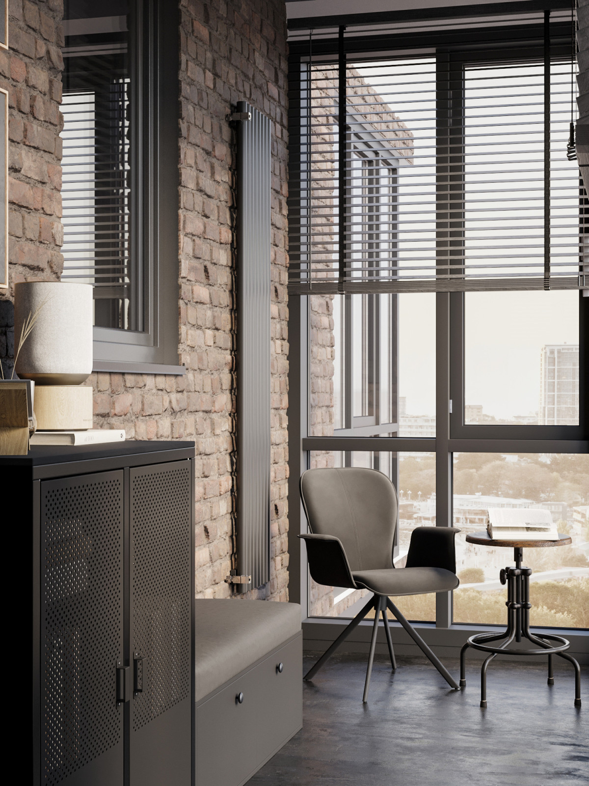 Современная квартира для семьи в Москве 70 м²