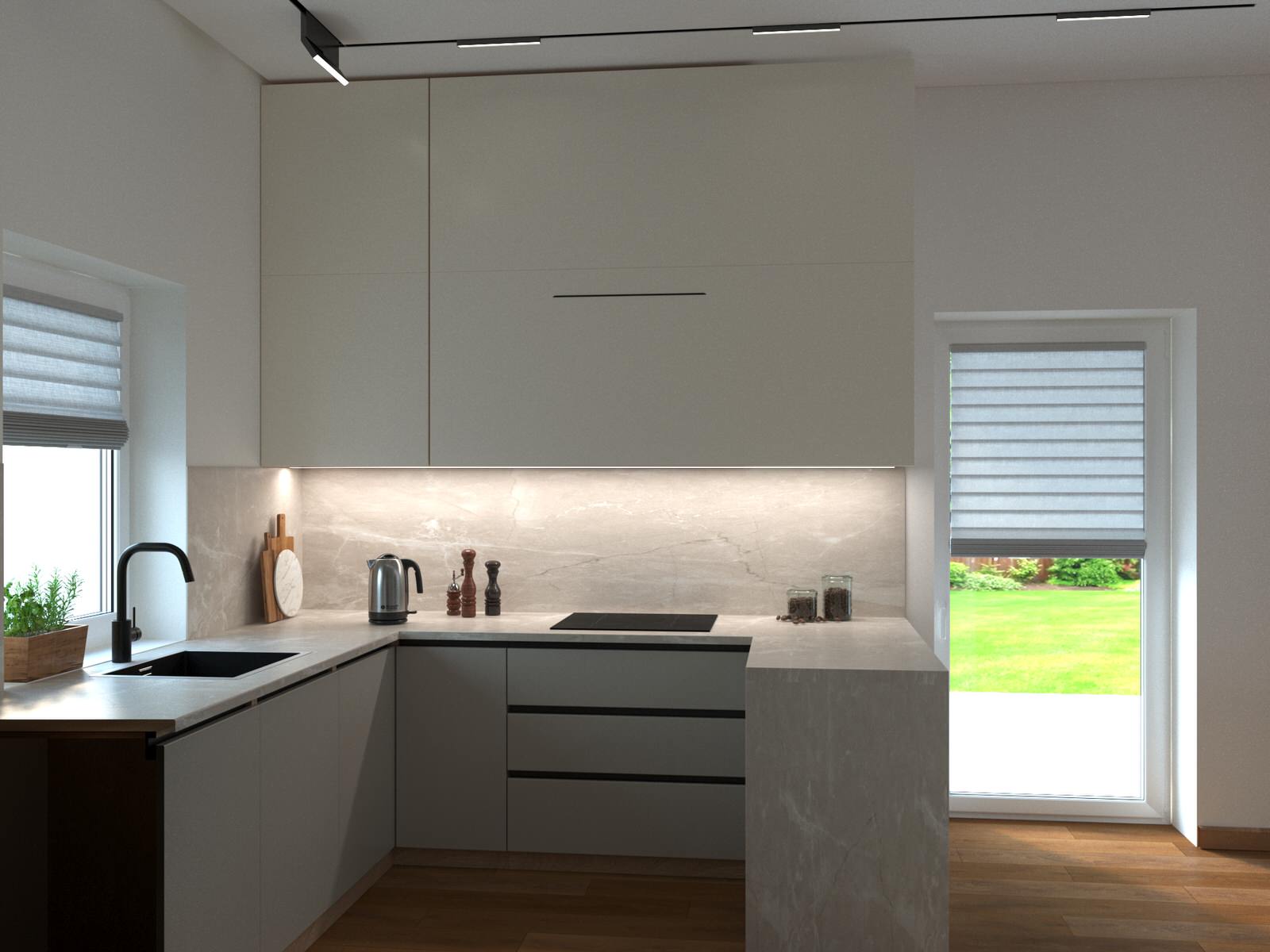 Ультра-современная гостиная в частном доме