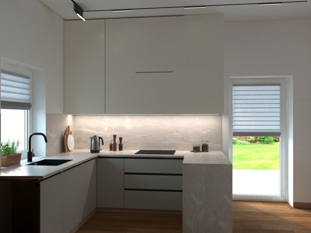 Ультра-современная гостиная в частном доме