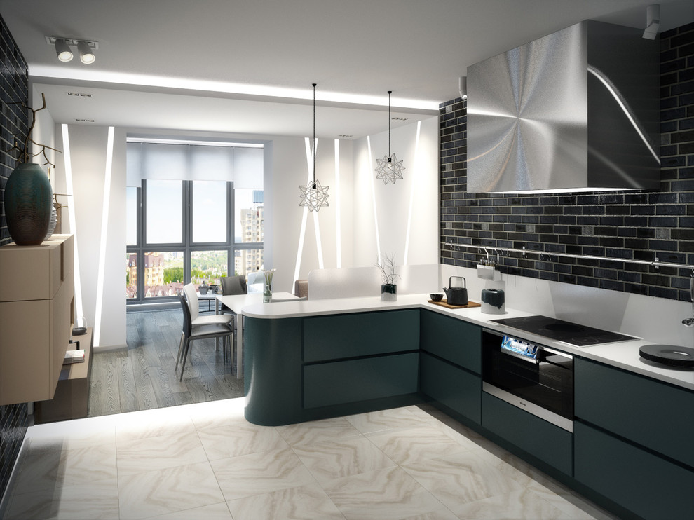 Кухня, вид на лоджию