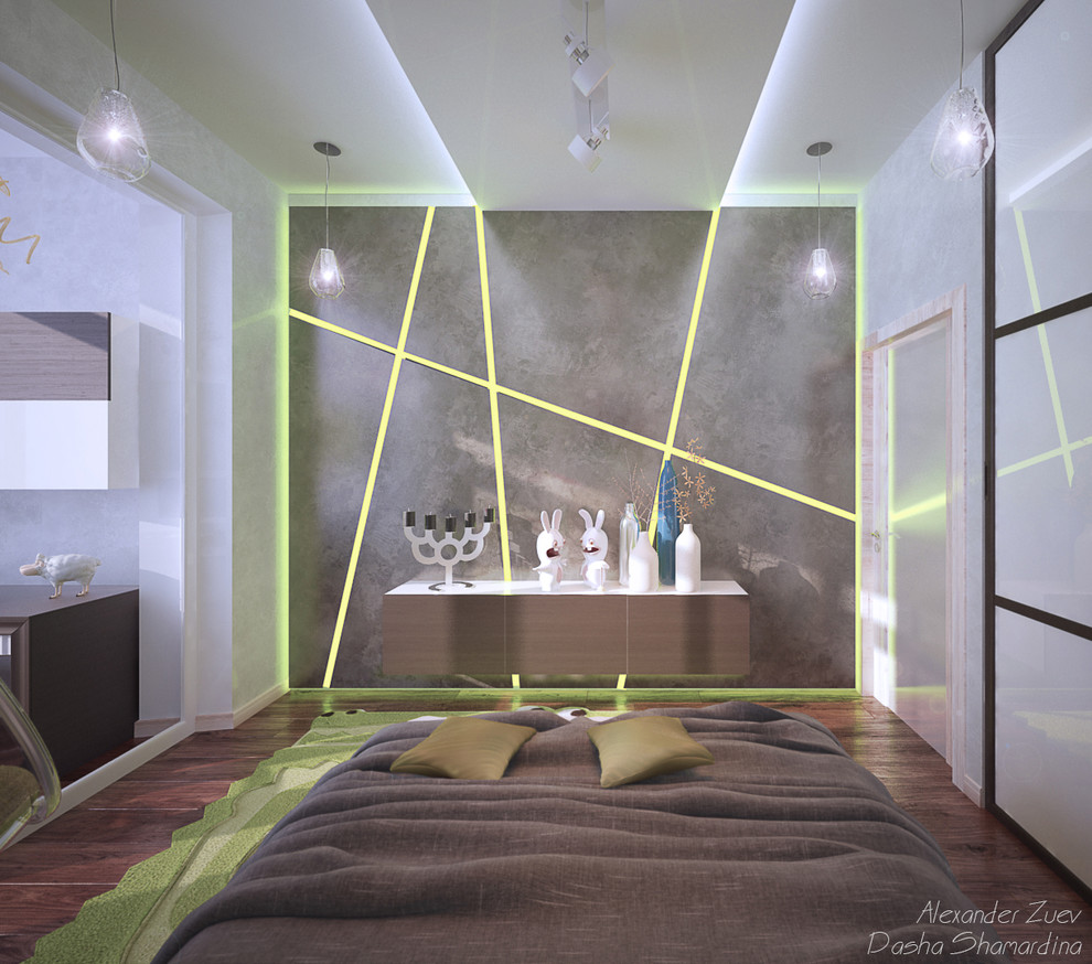 Дизайн комнаты мальчика-подростка в ЖК "Новый город"