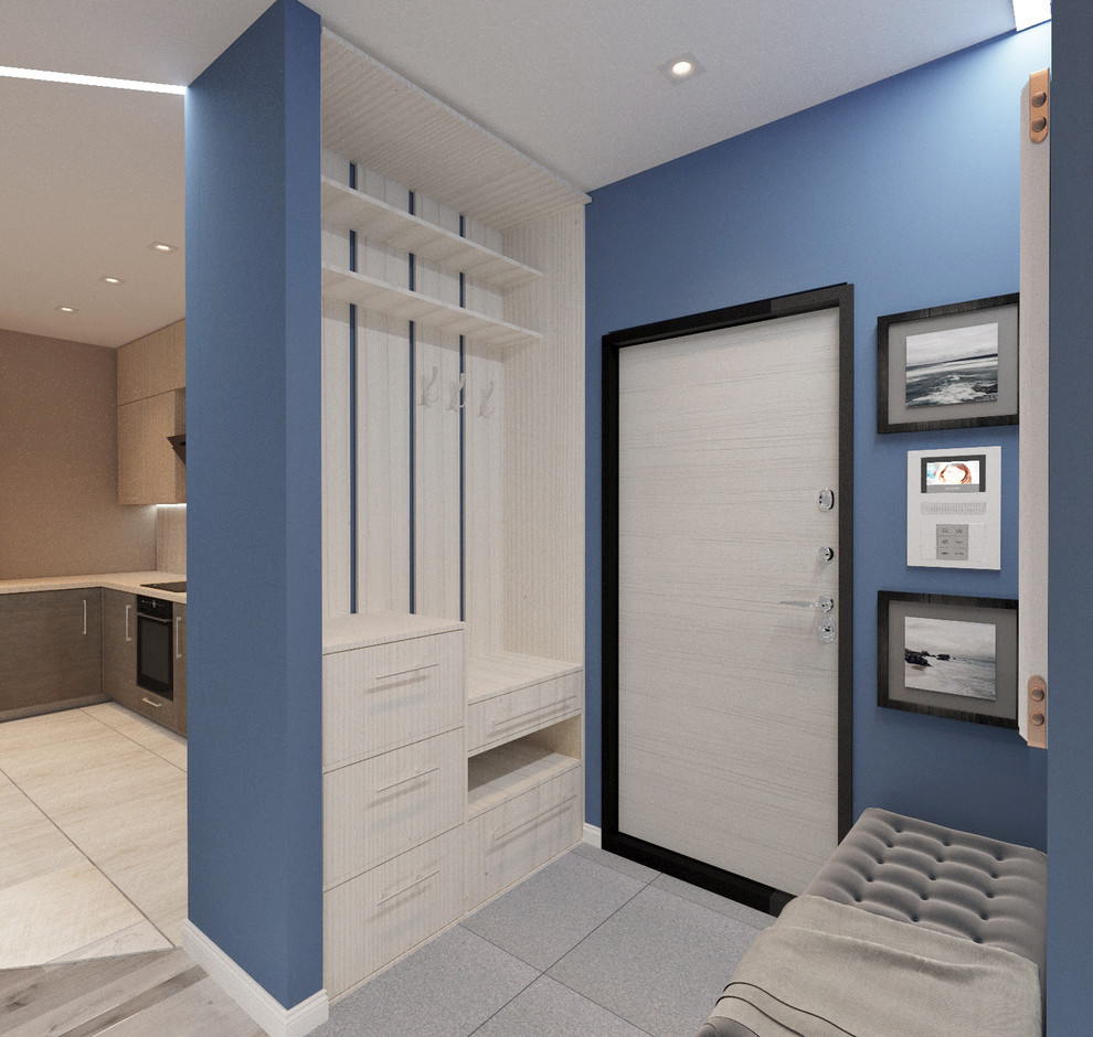 Дизайн 2-комнатной квартиры в стиле минимализм ЖК Оранж Парк