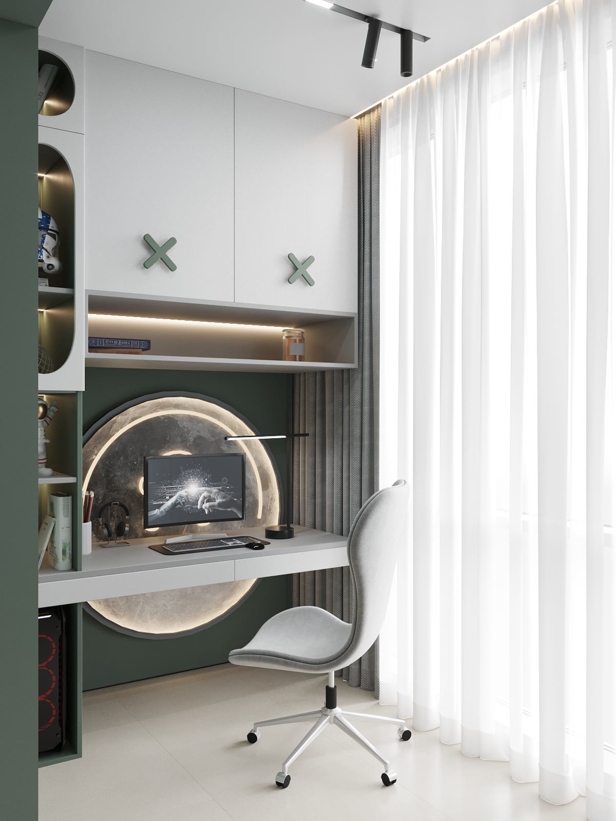 Дизайн проект на ул. Зеленый бульвар