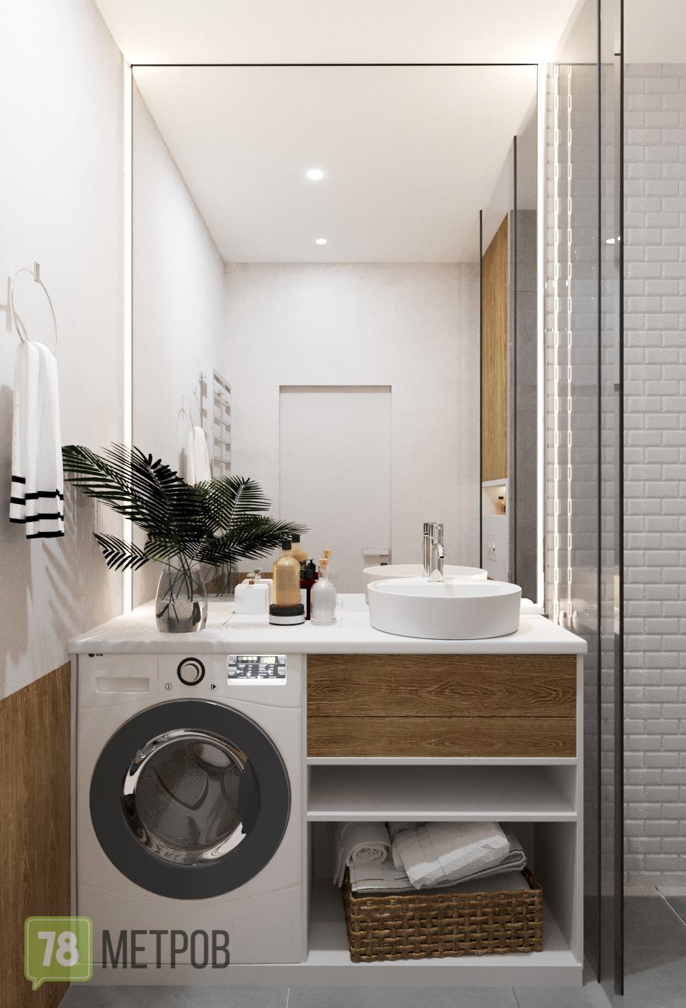 Дизайн-проект квартиры в ЖК "Ренессанс"