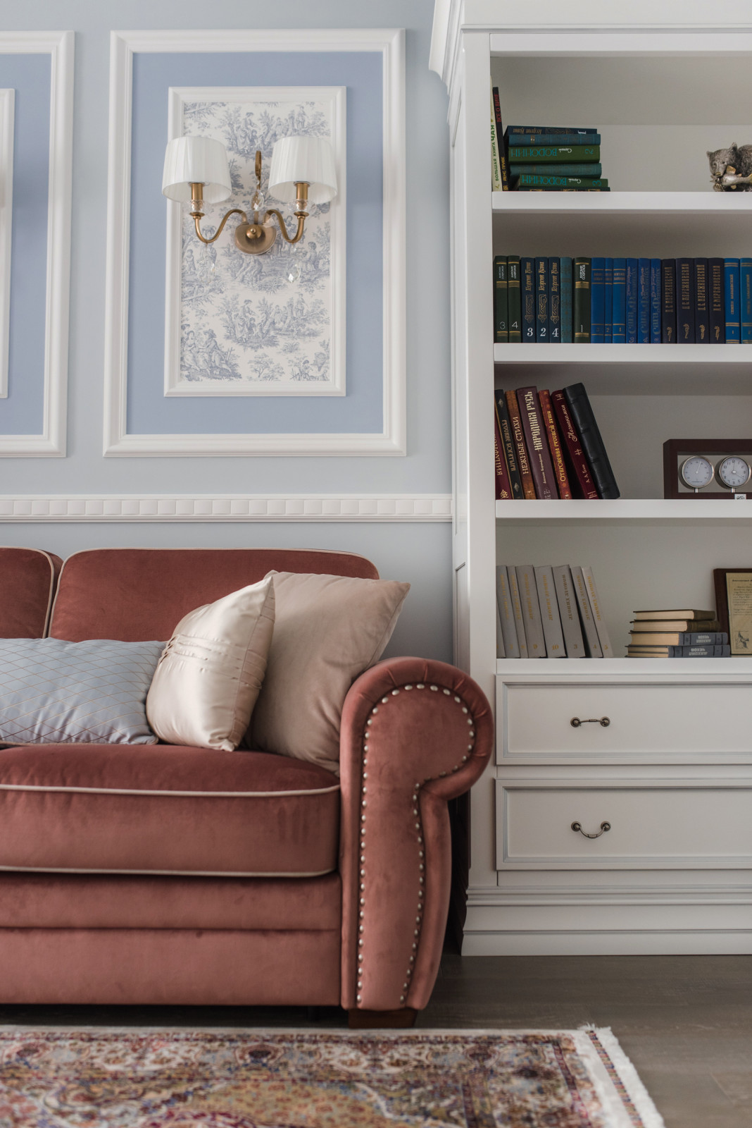 Классика в голубых тонах