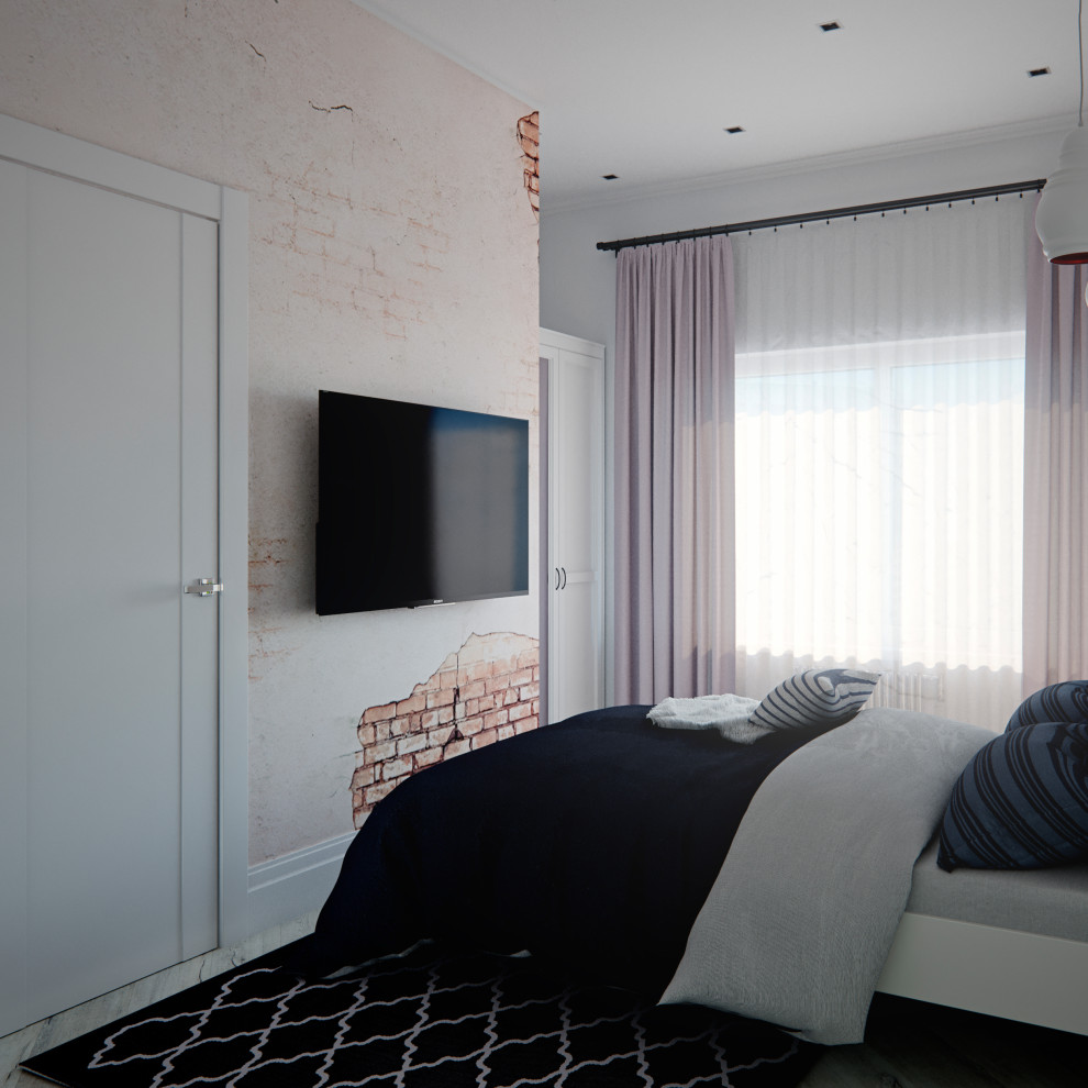 Проект отделки квартиры 44м2 в ЖК "Ривер Парк"