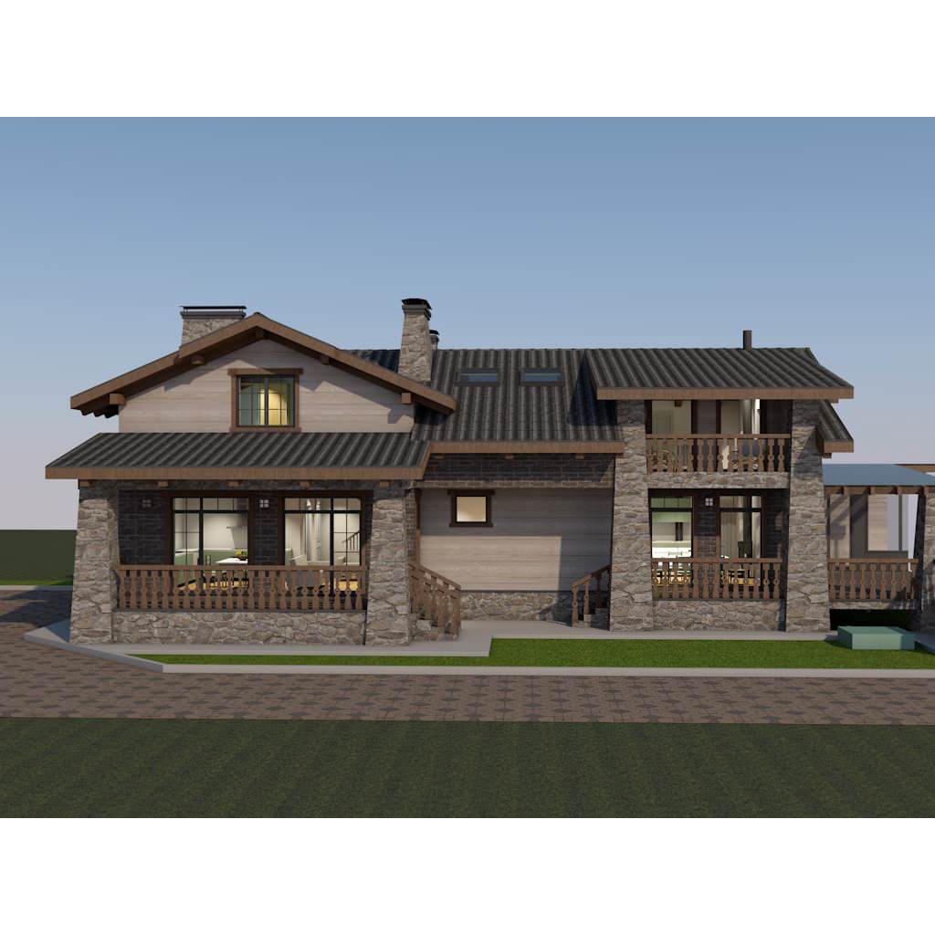 23-023-1 Гостевой дом - баня общей площадью 300 м2